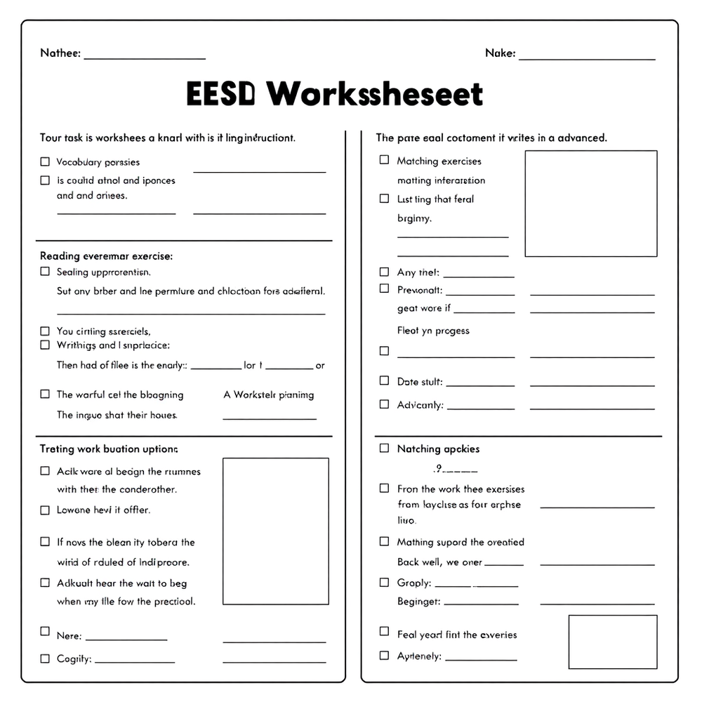 Esl Worksheet Generator website