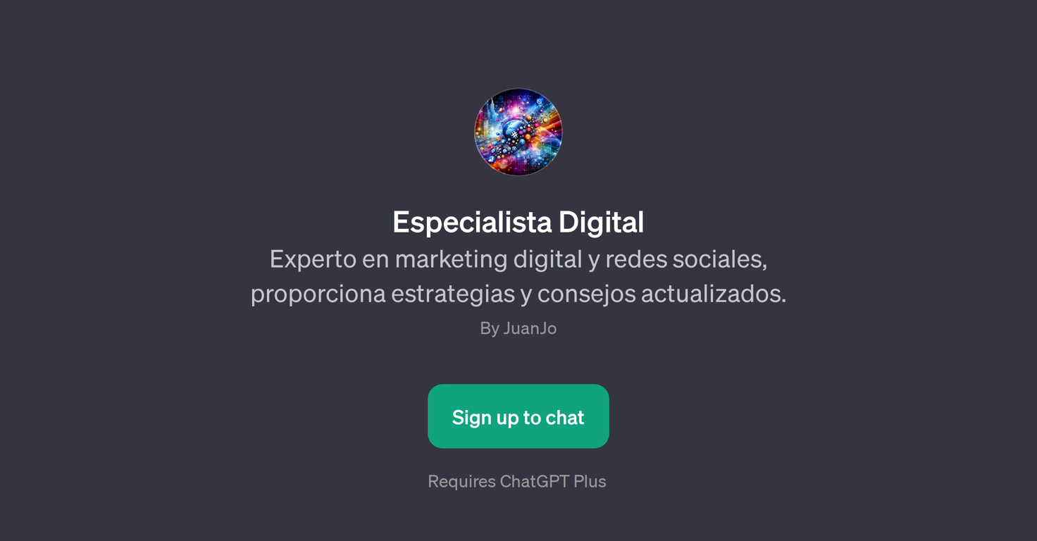 Especialista Digital website