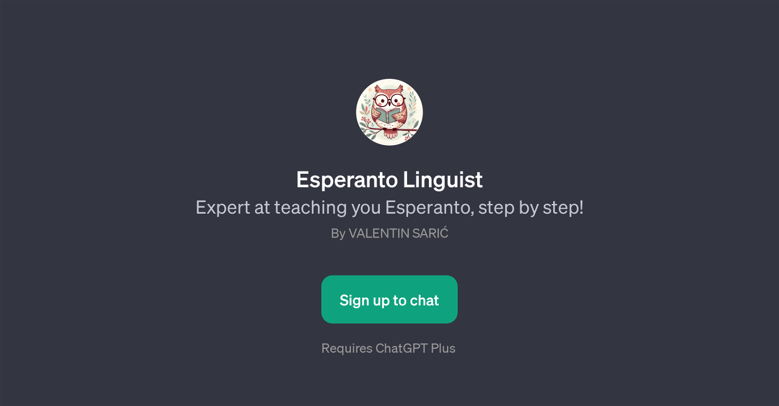 Esperanto Linguist website