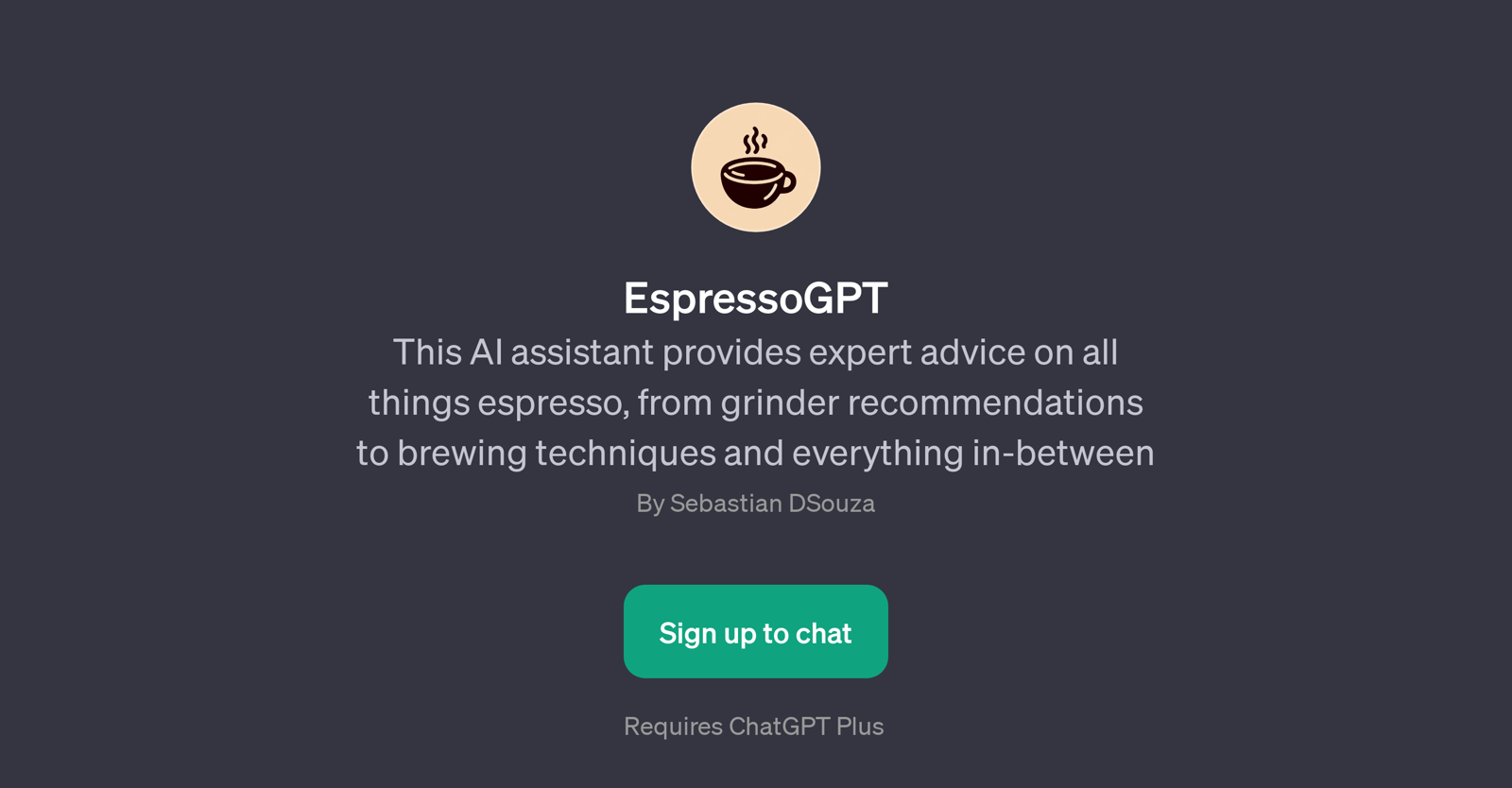 EspressoGPT website