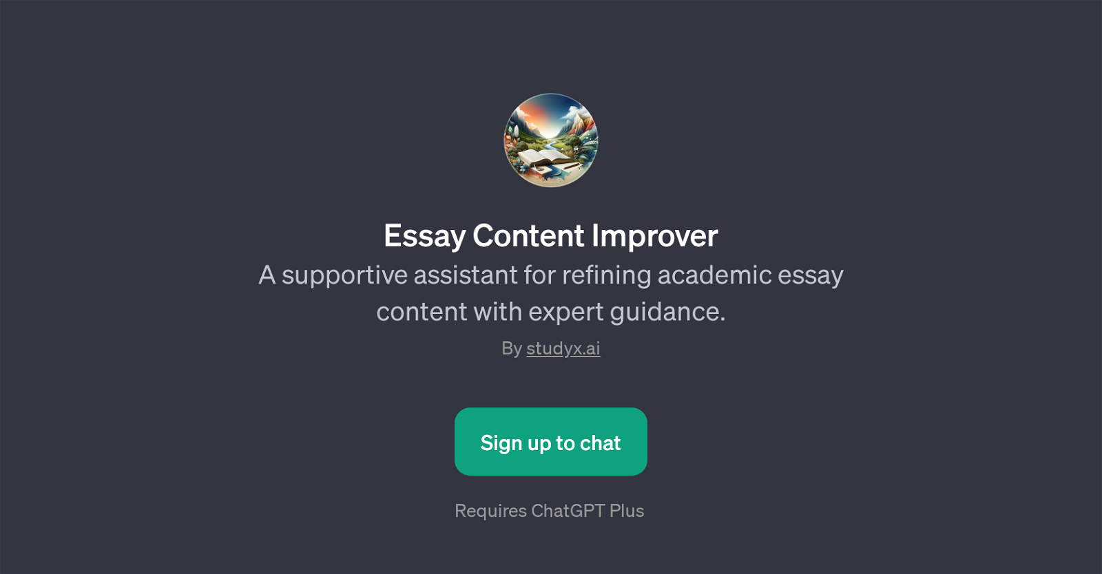 Essay Content Improver website