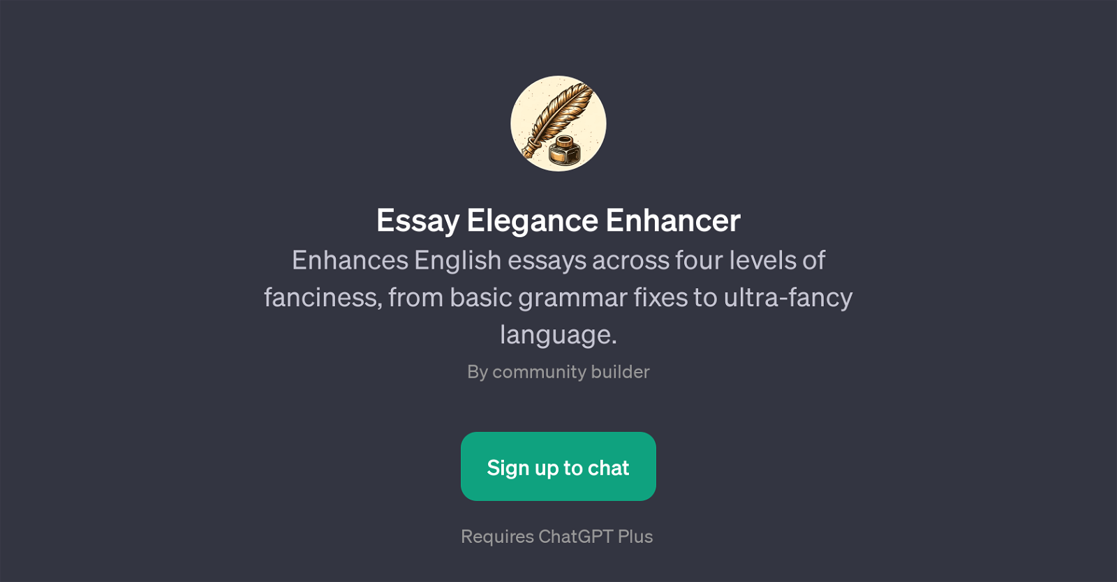 Essay Elegance Enhancer website