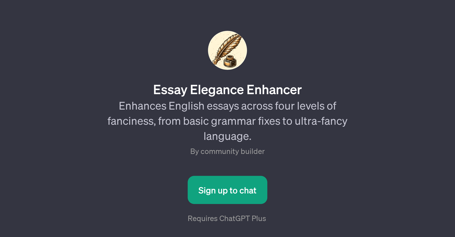 Essay Elegance Enhancer website