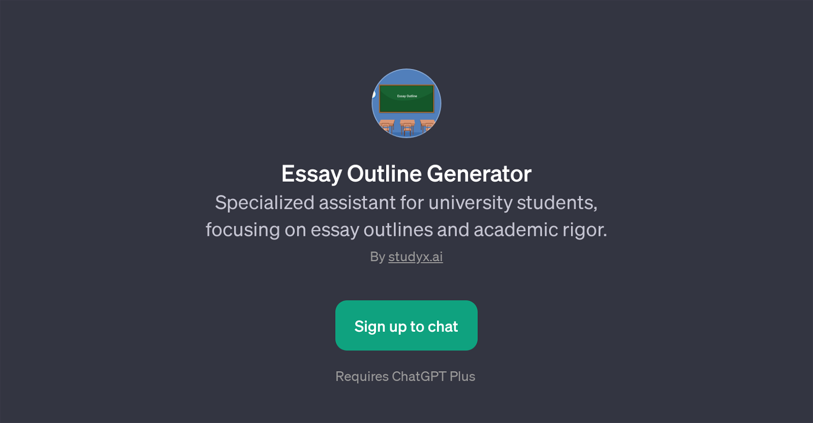 Essay Outline Generator website