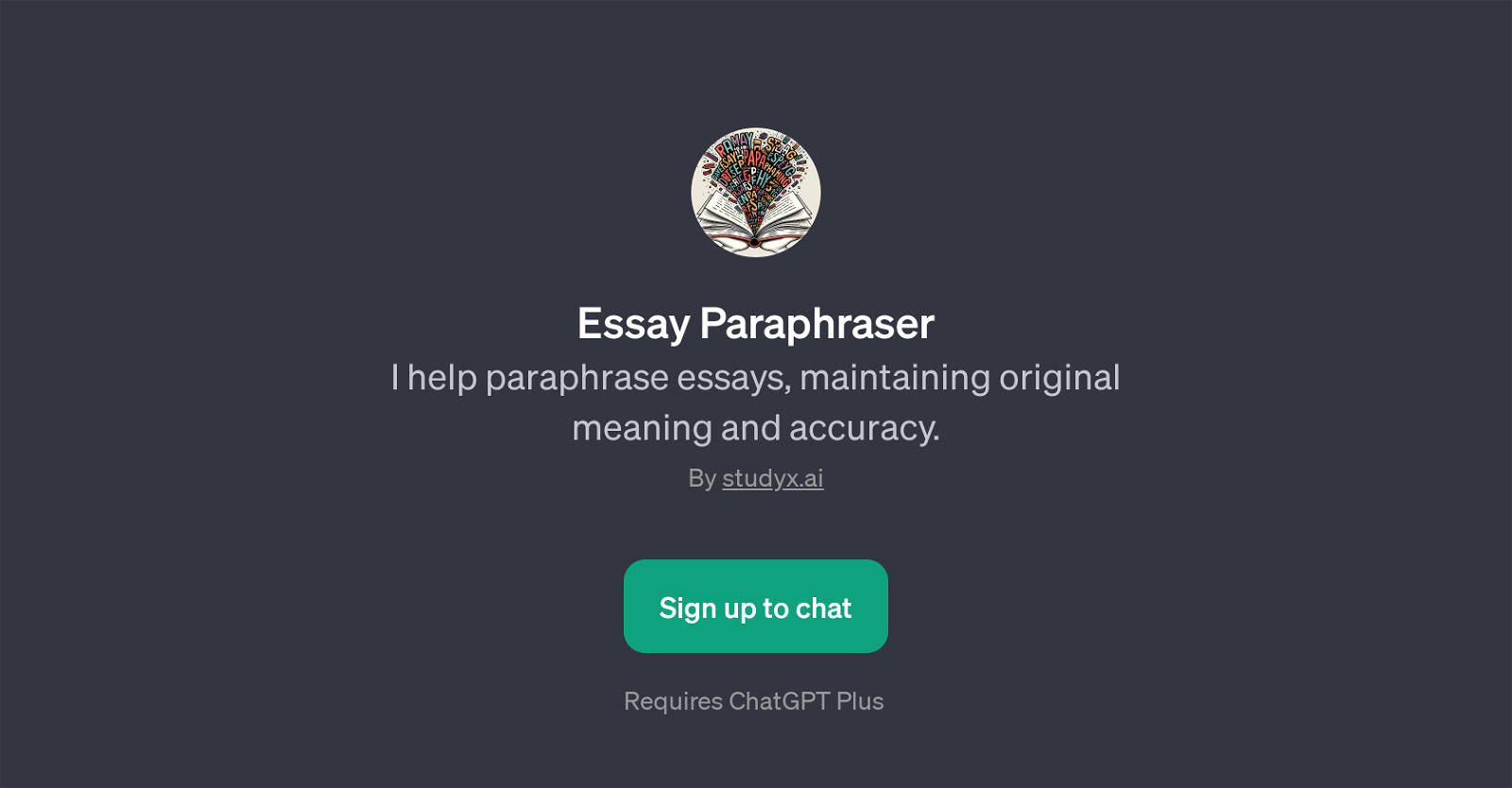 Essay Paraphraser website