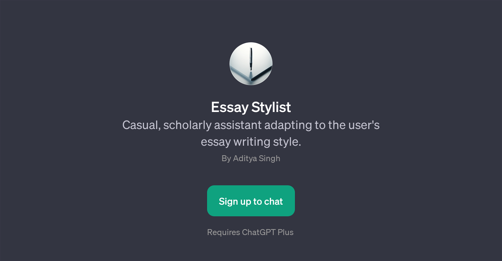 Essay Stylist website