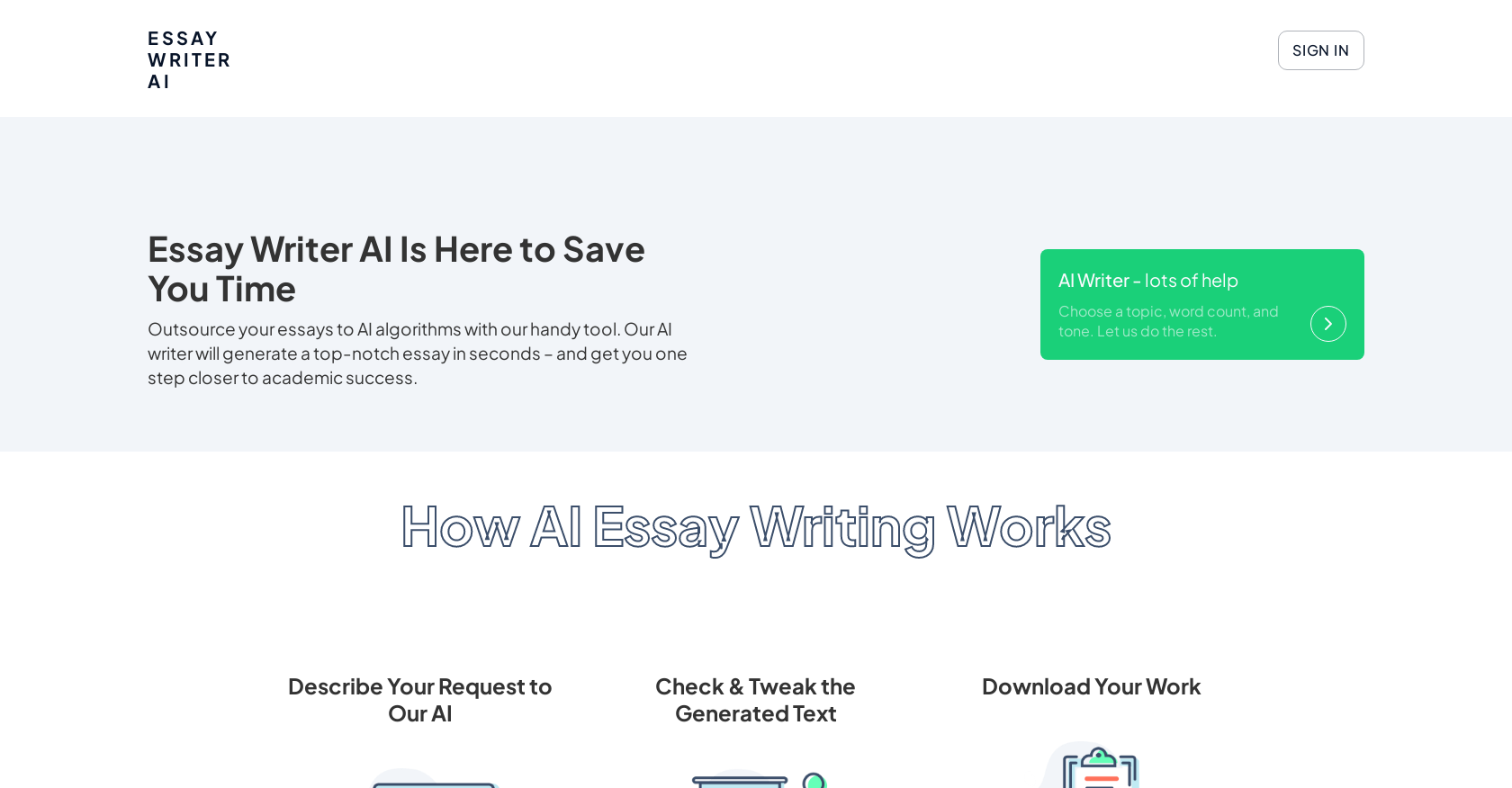 Essay Writer AI