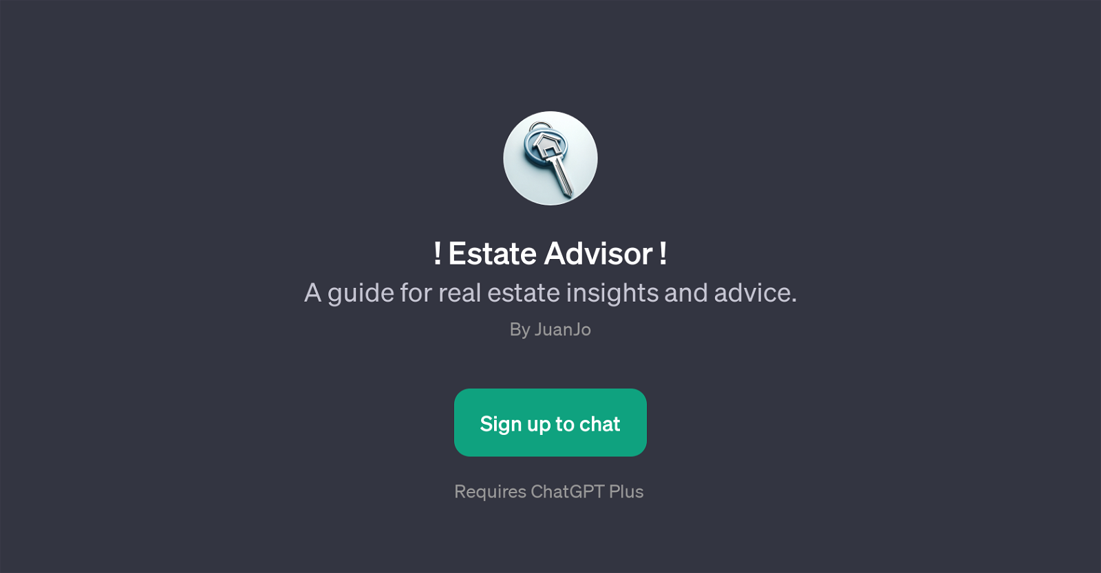 Estate Advisor website