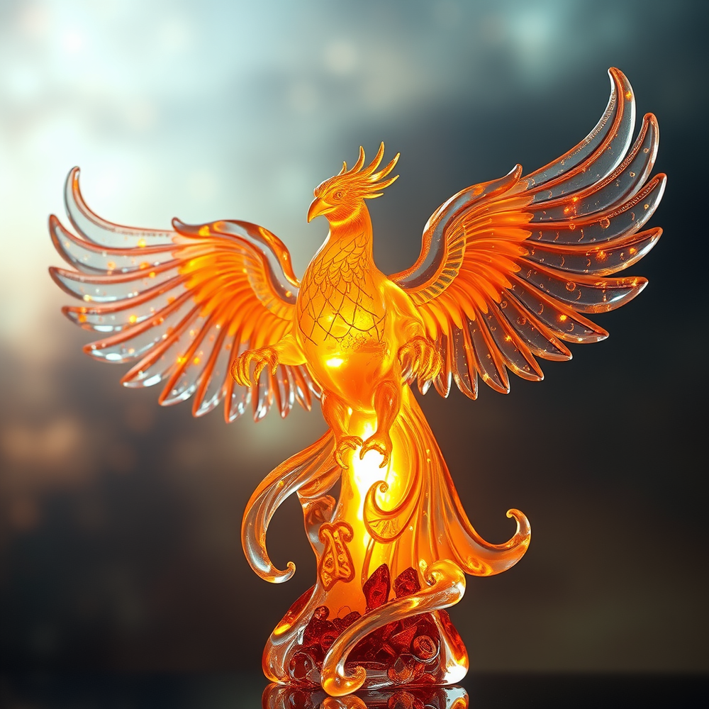 Ethereal Glass Sculpture website