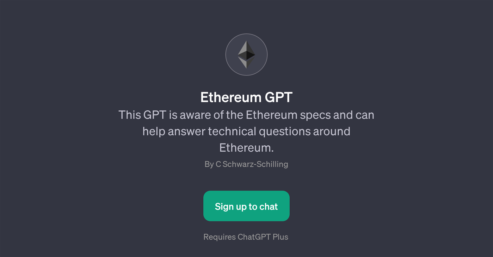 Ethereum GPT website
