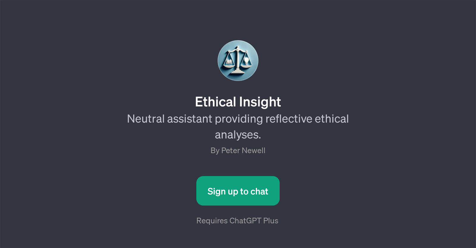 Ethical Insight website