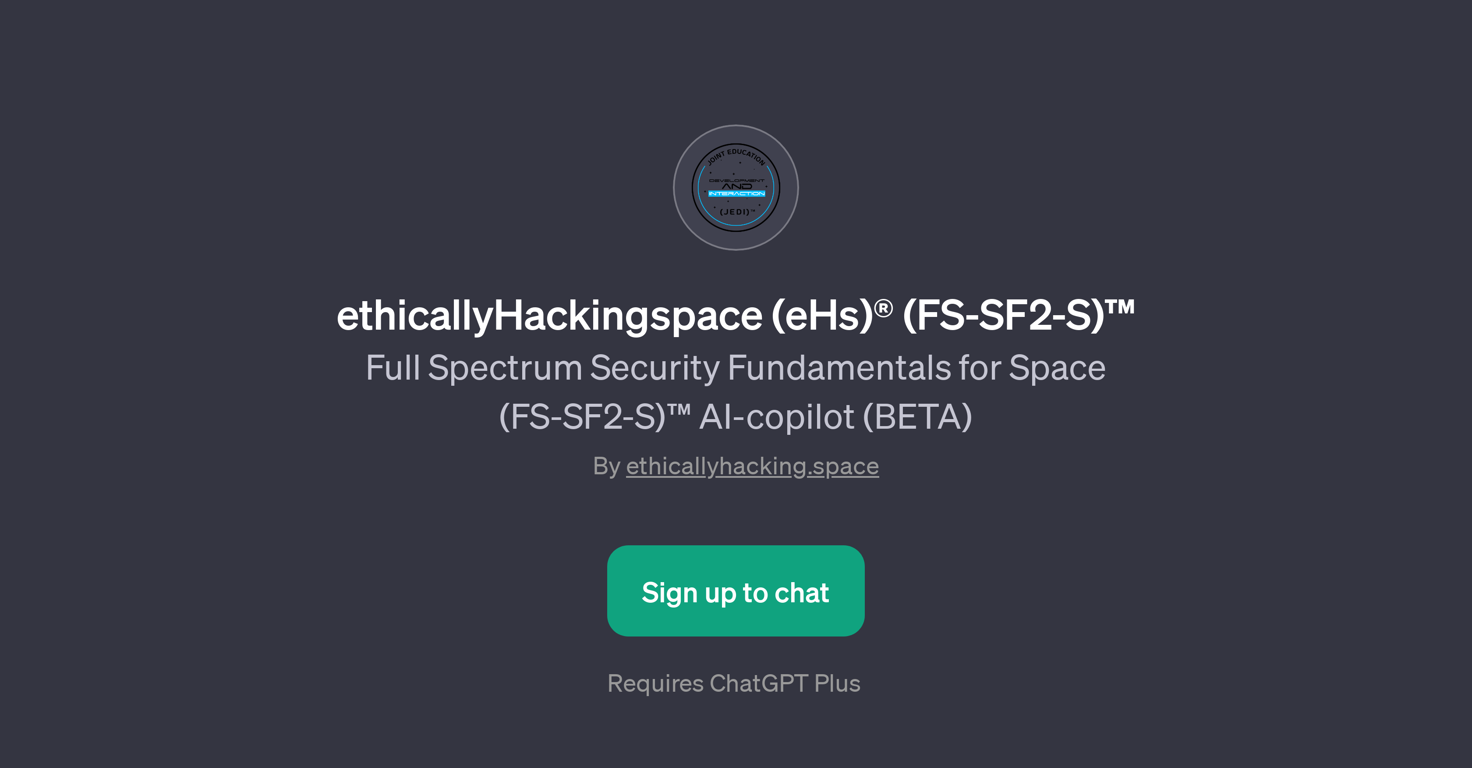 ethicallyHackingspace (eHs) (FS-SF2-S) website