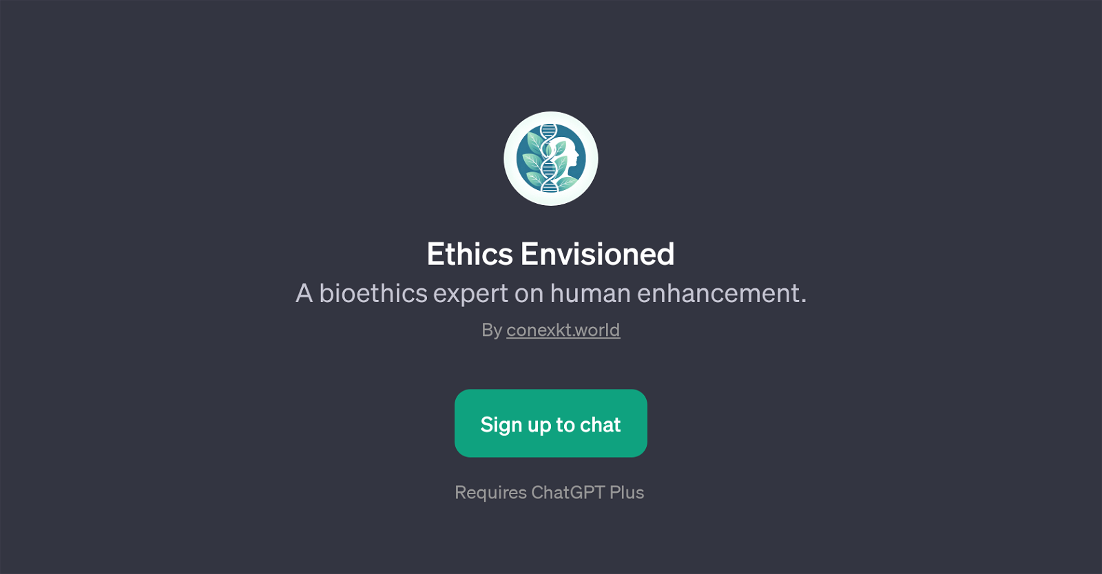 Ethics Envisioned website