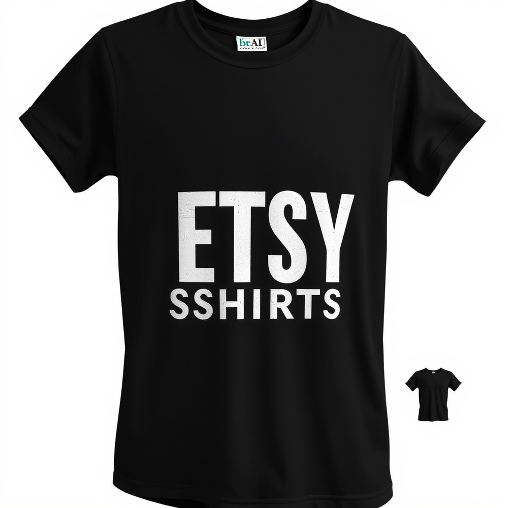 ETSY LISTING  FOR  T-SHIRTS website