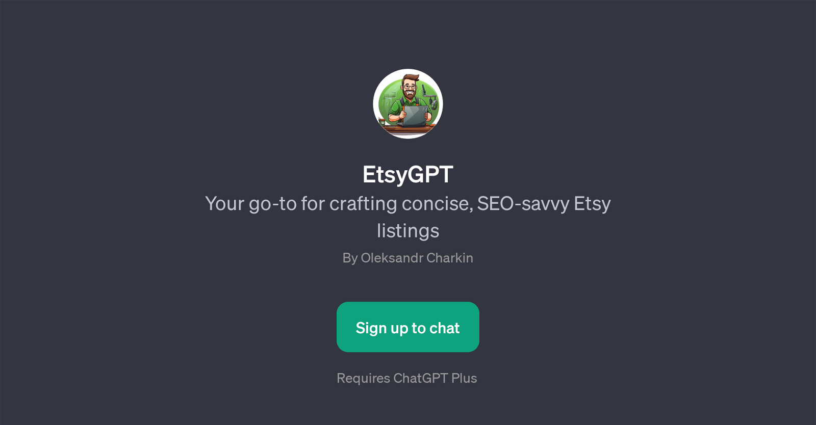 EtsyGPT website