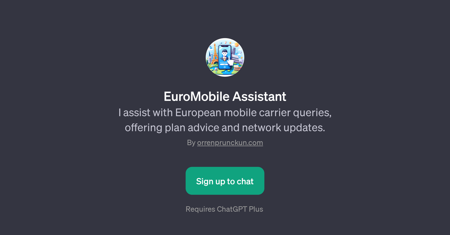 EuroMobile Assistant website