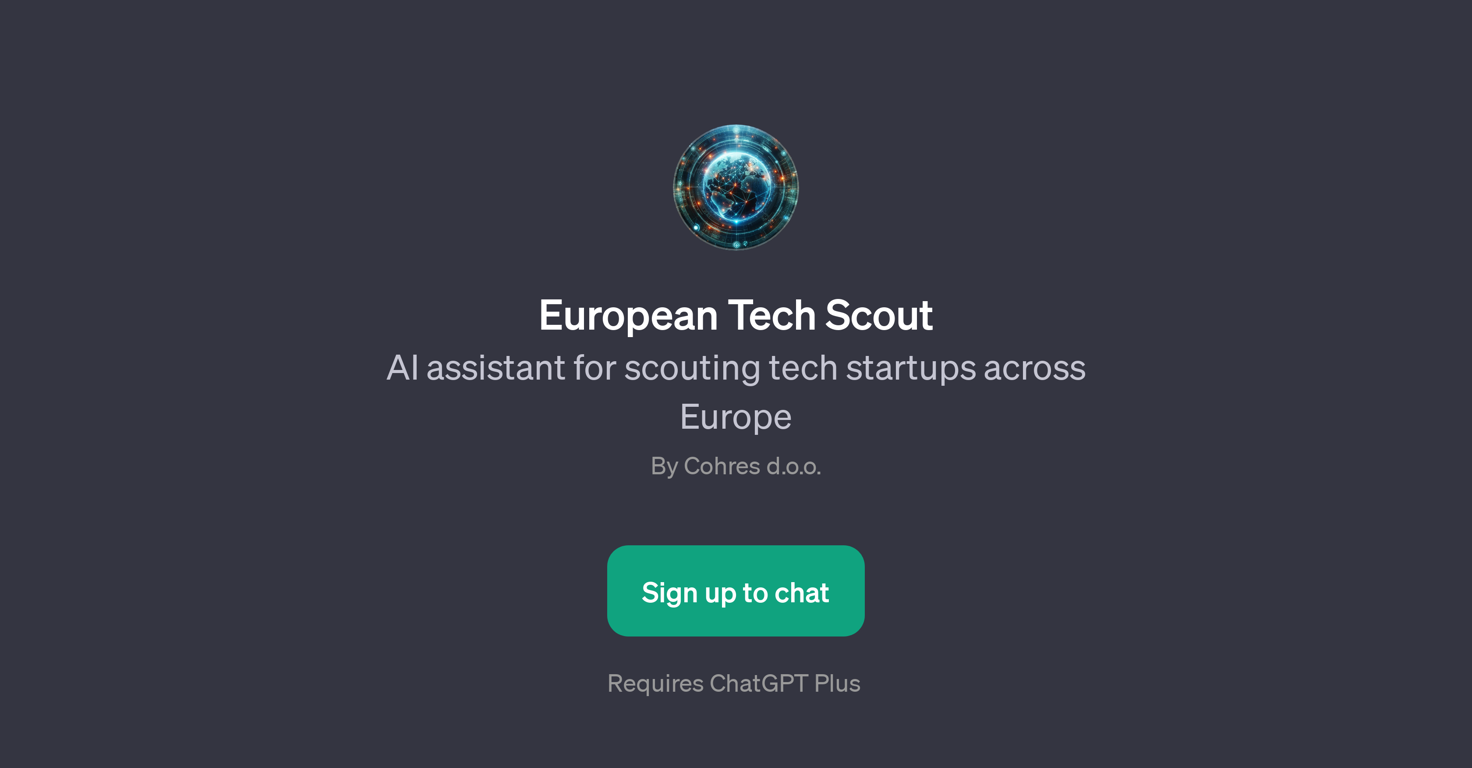 European Tech Scout website