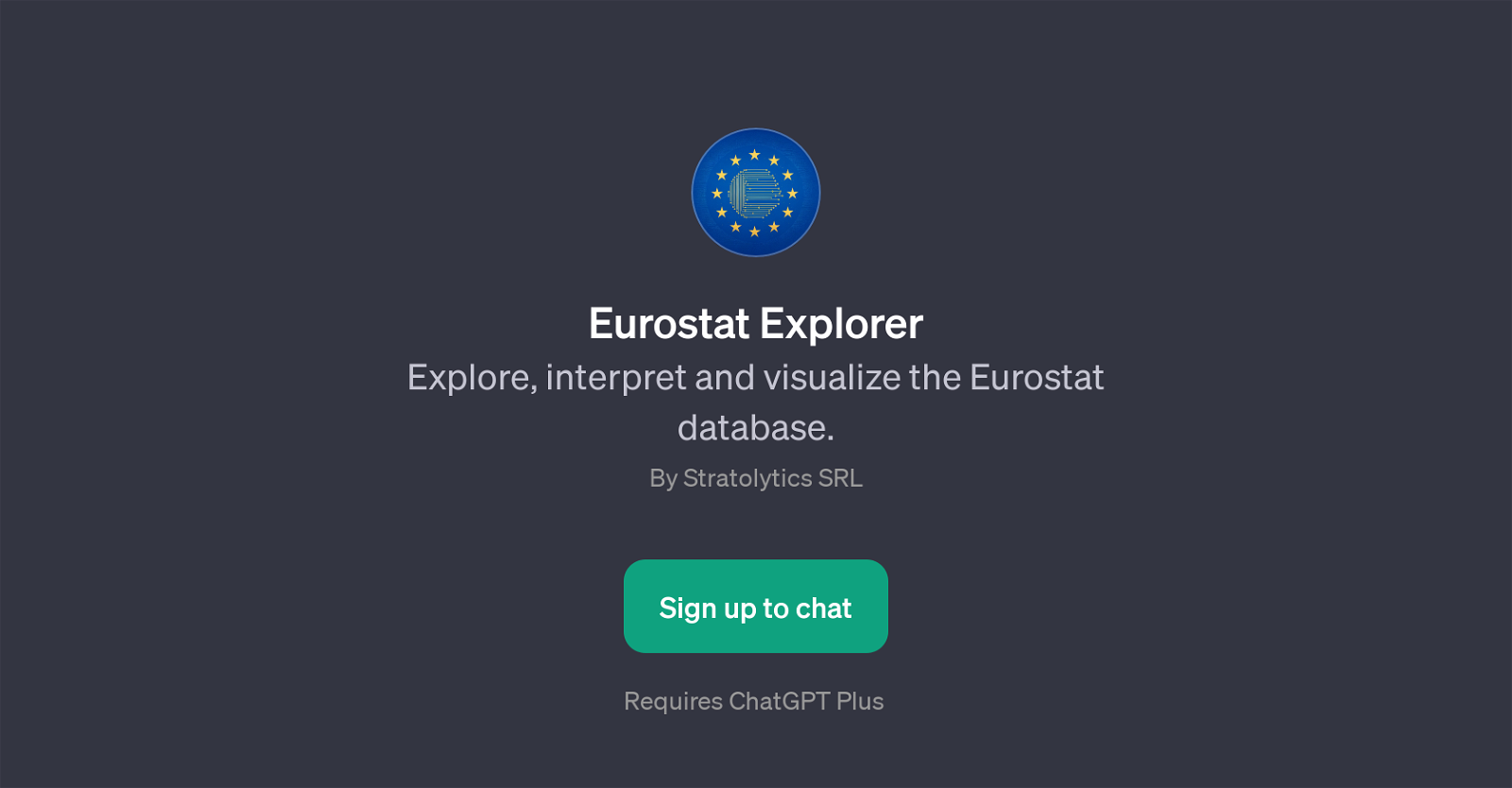 Eurostat Explorer website