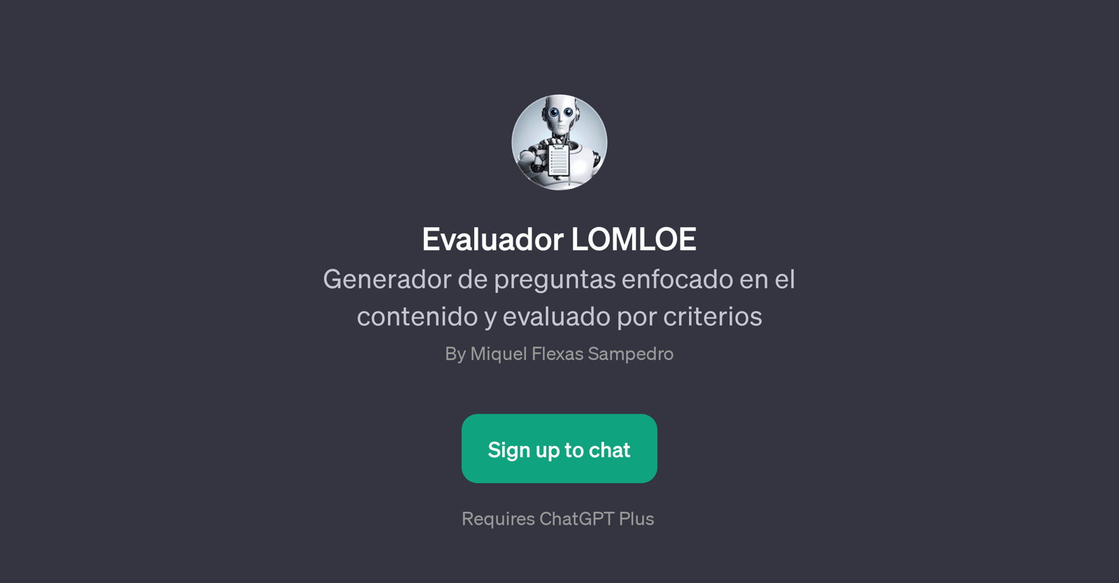Evaluador LOMLOE website
