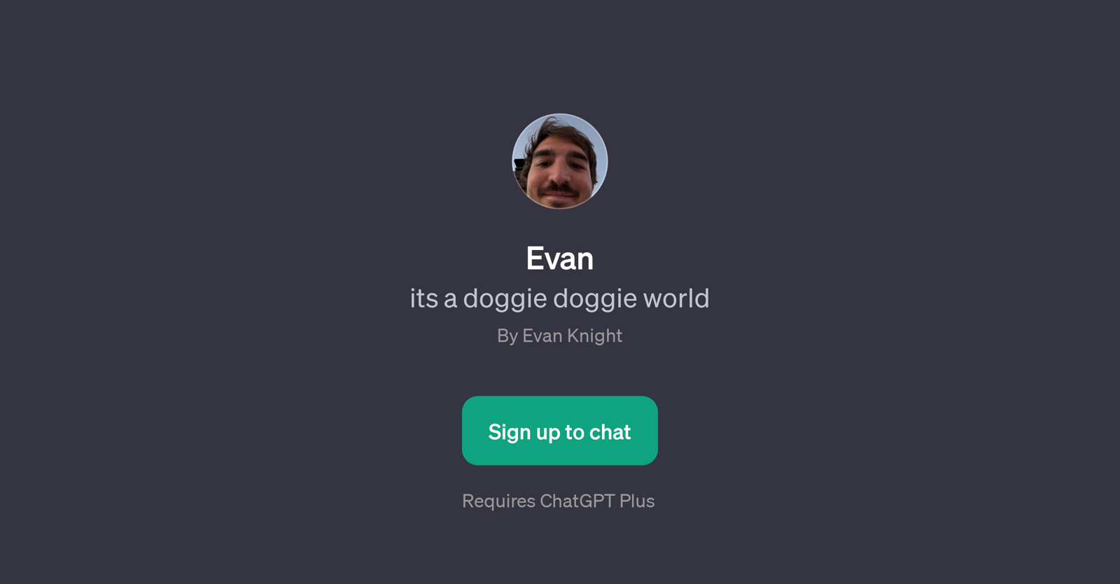Evan website