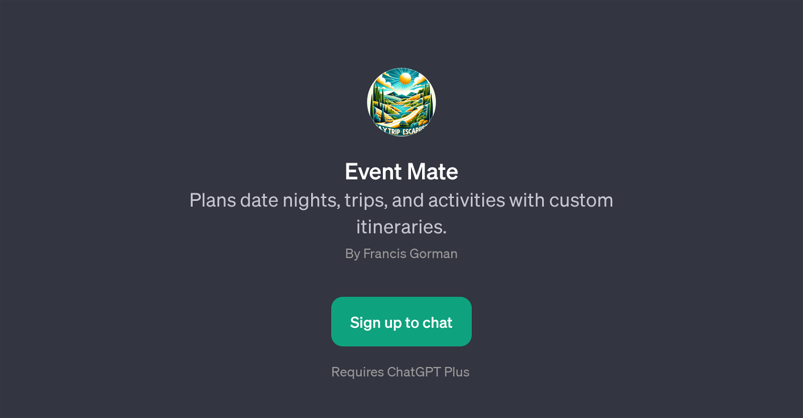 Event Mate website