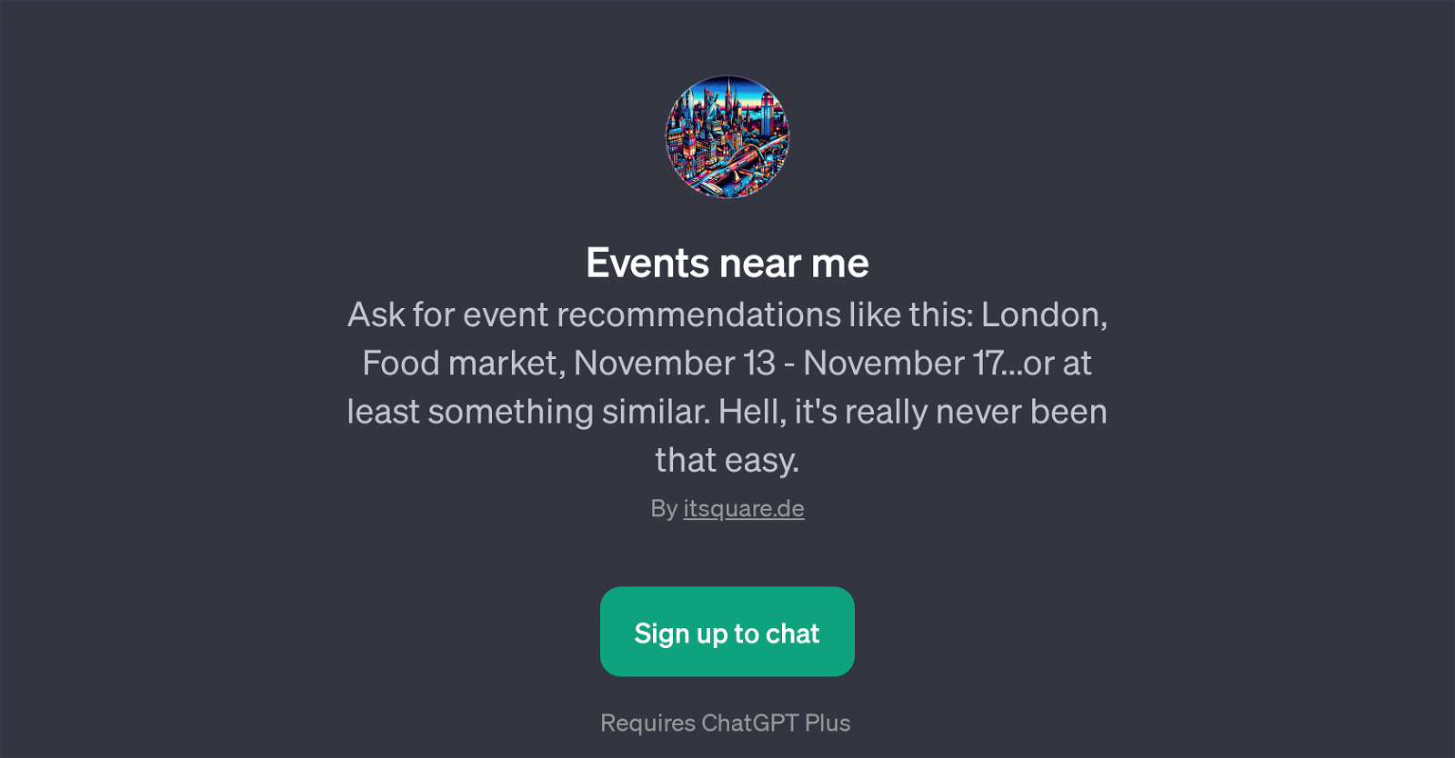 Events near me Event TAAFT