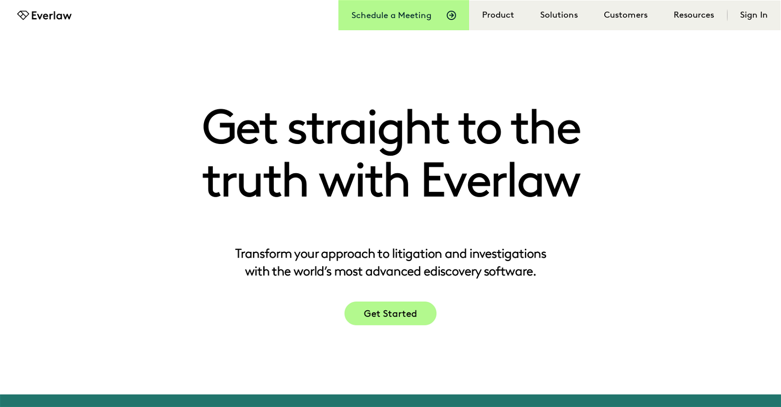 Everlaw website
