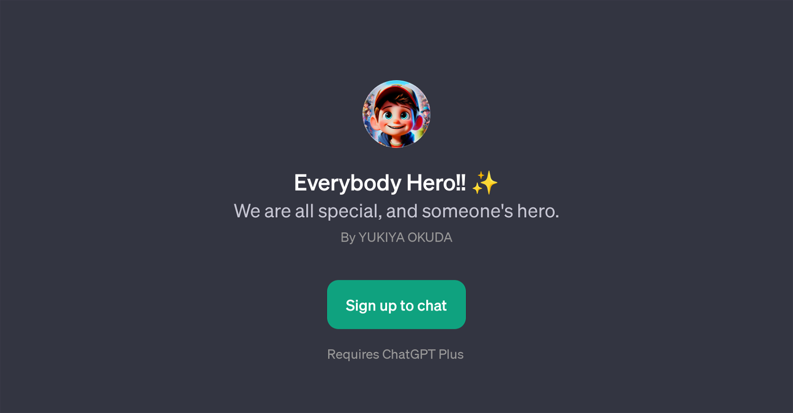 Everybody Hero!! website