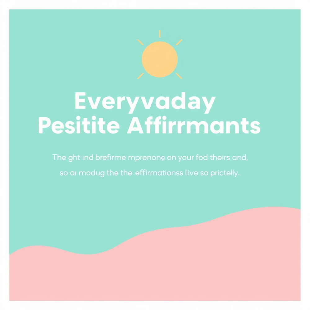 Everyday Positive Affirmations website
