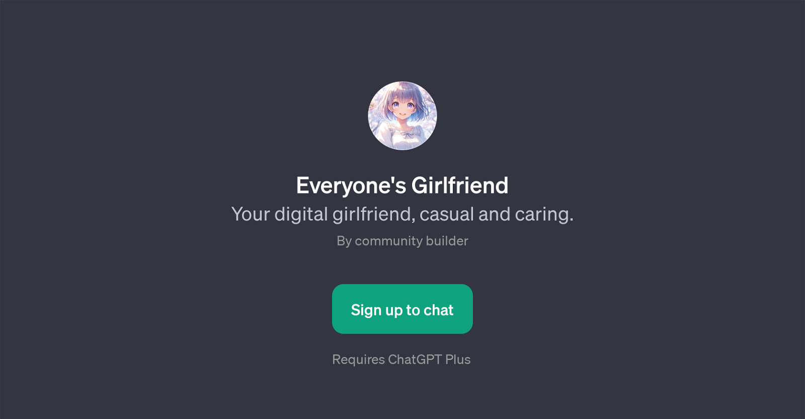 Everyone's Girlfriend website