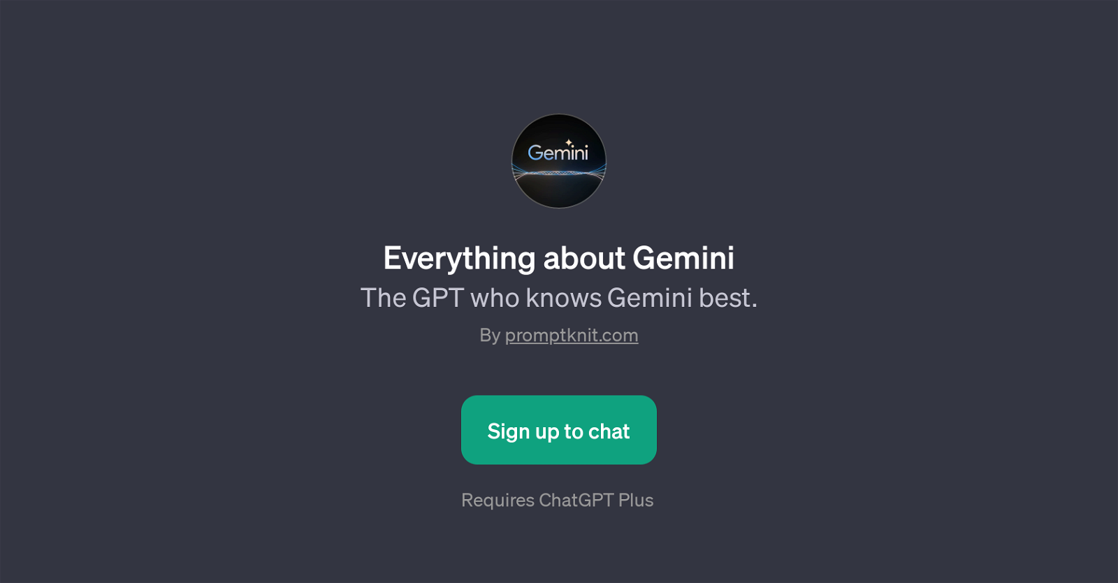 Everything about Gemini website