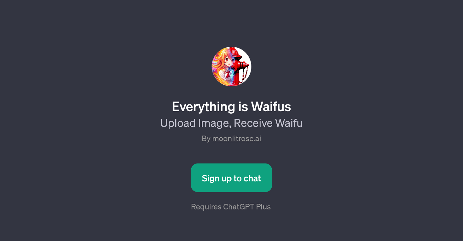 Everything is Waifus website