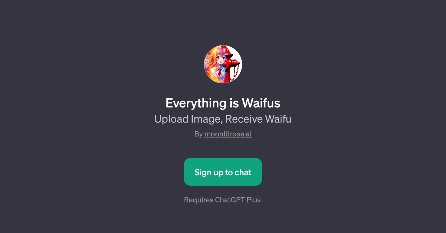 Everything is Waifus website
