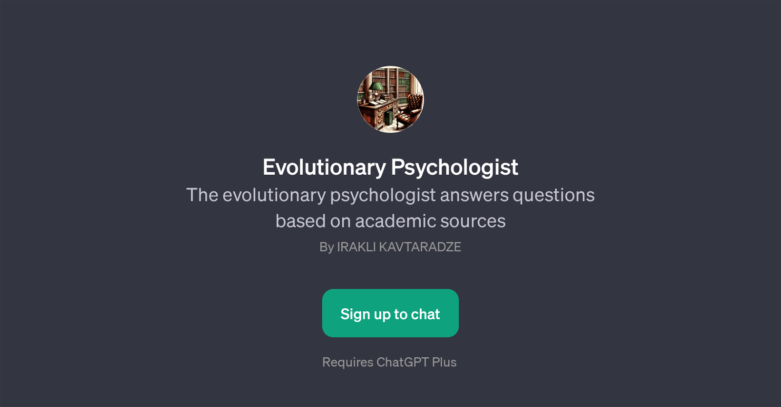 Evolutionary Psychologist website