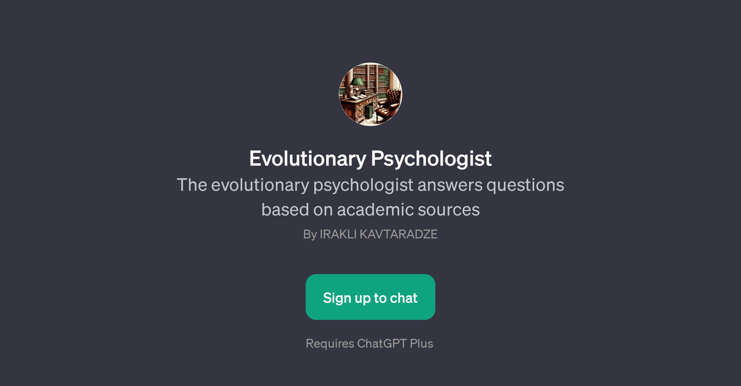 Evolutionary Psychologist website