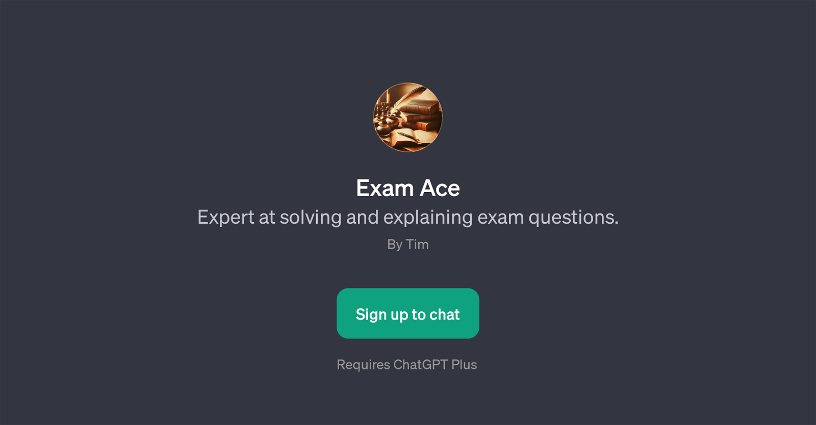 Exam Ace website