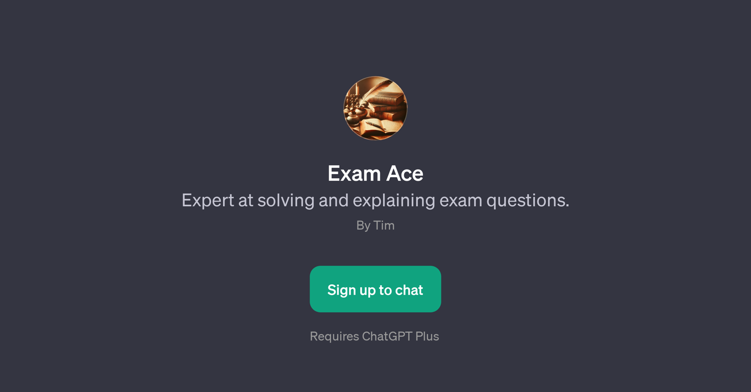 Exam Ace website