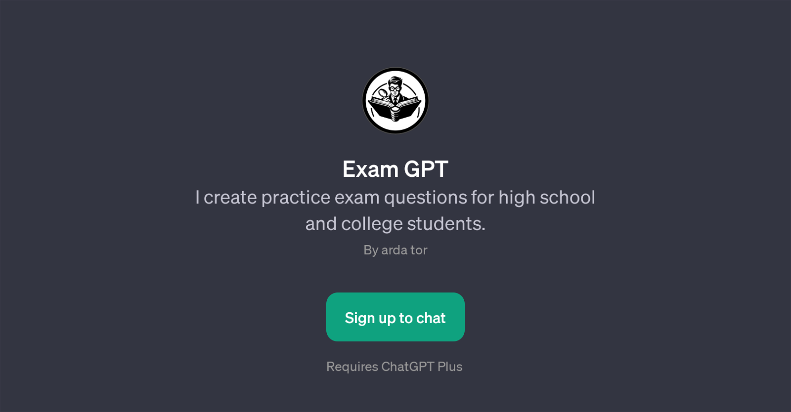 Exam GPT website