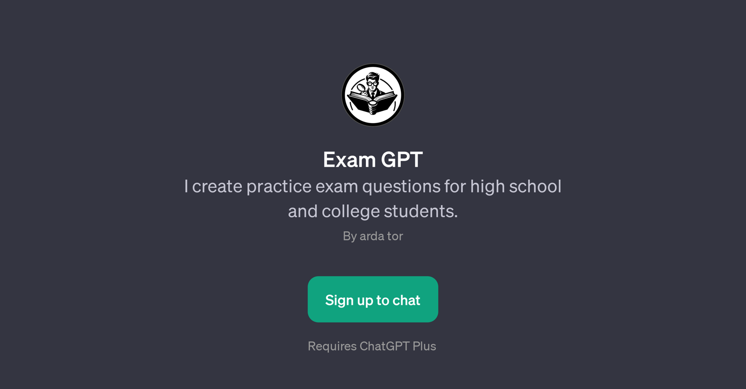 Exam GPT website