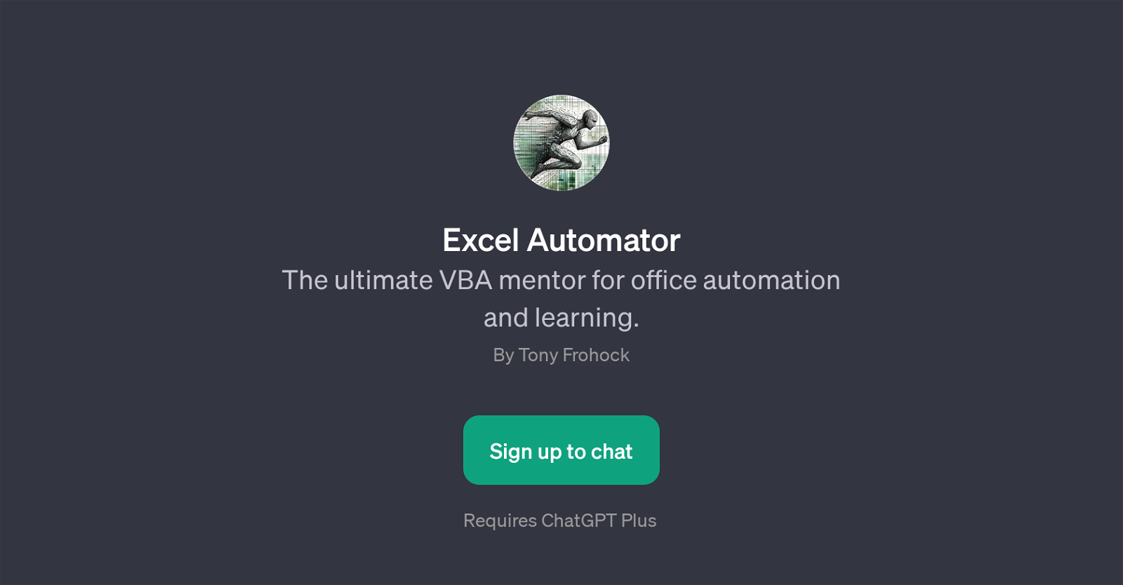 Excel Automator website