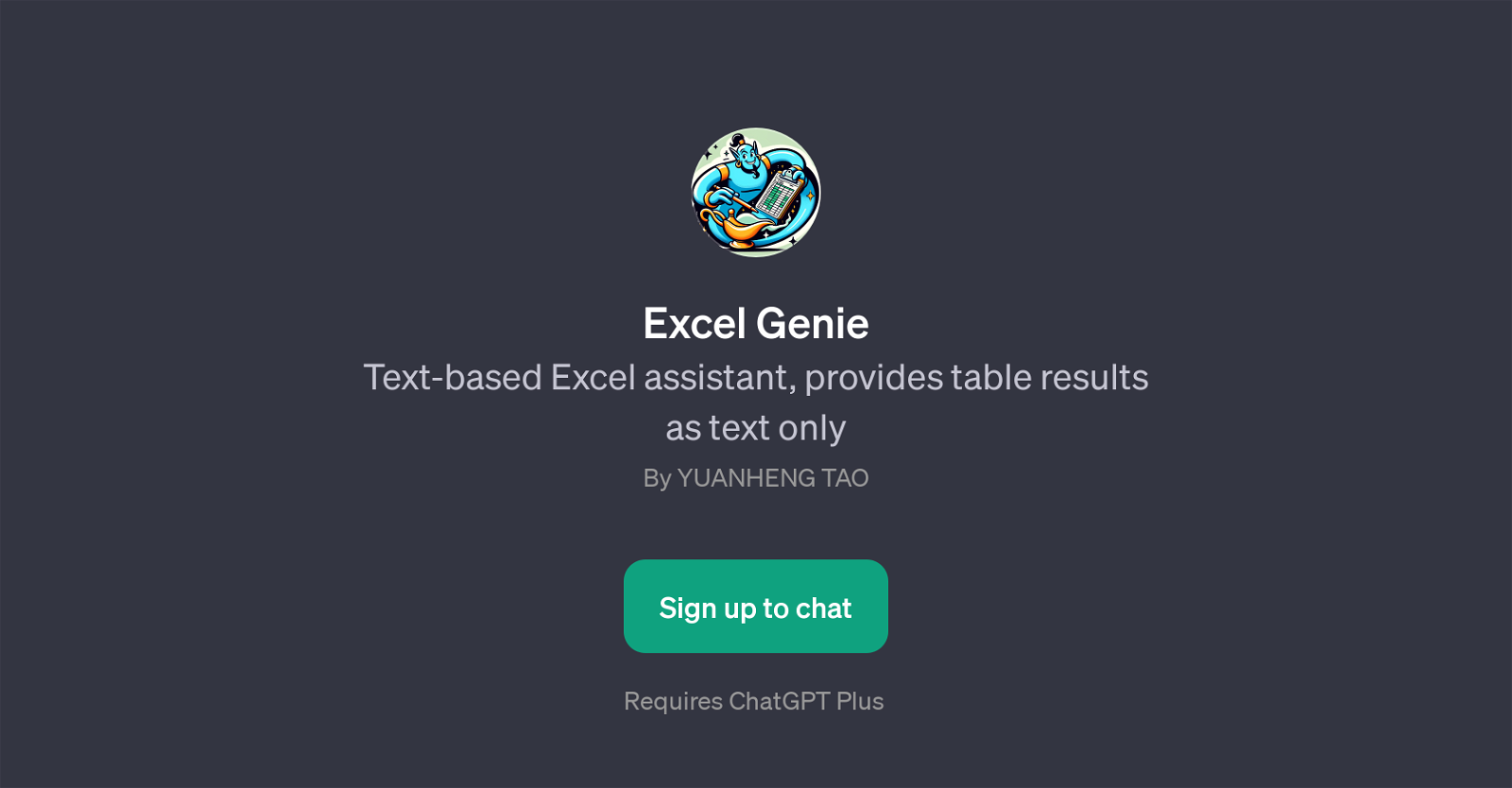 Excel Genie website