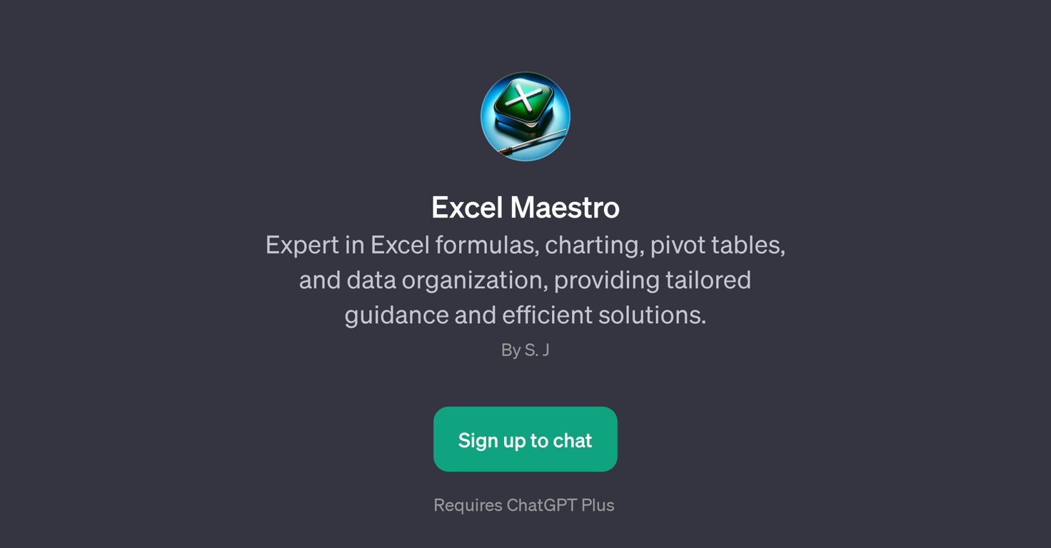 Excel Maestro website
