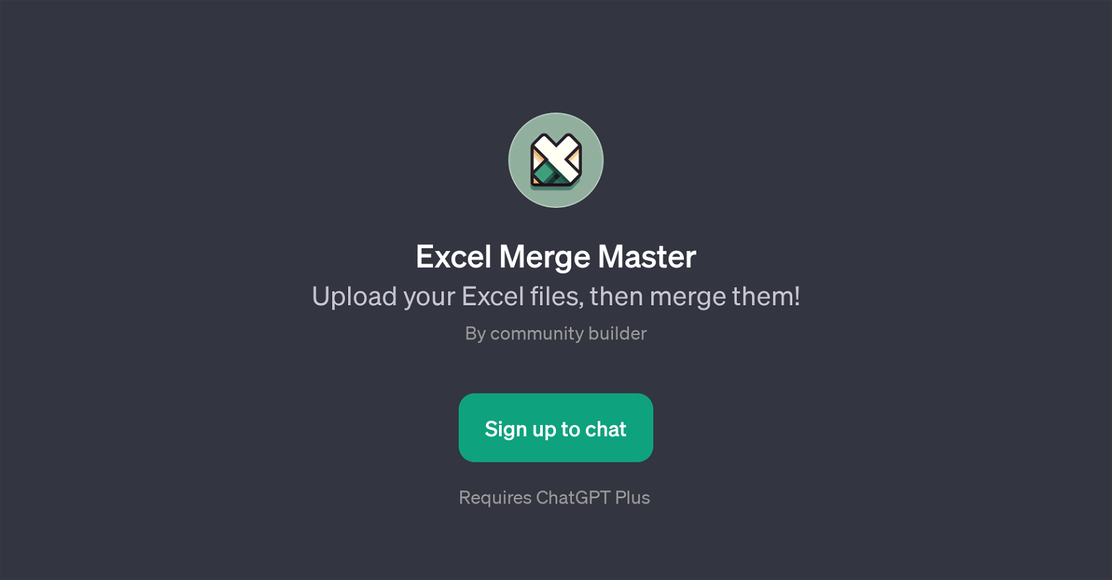Excel Merge Master website