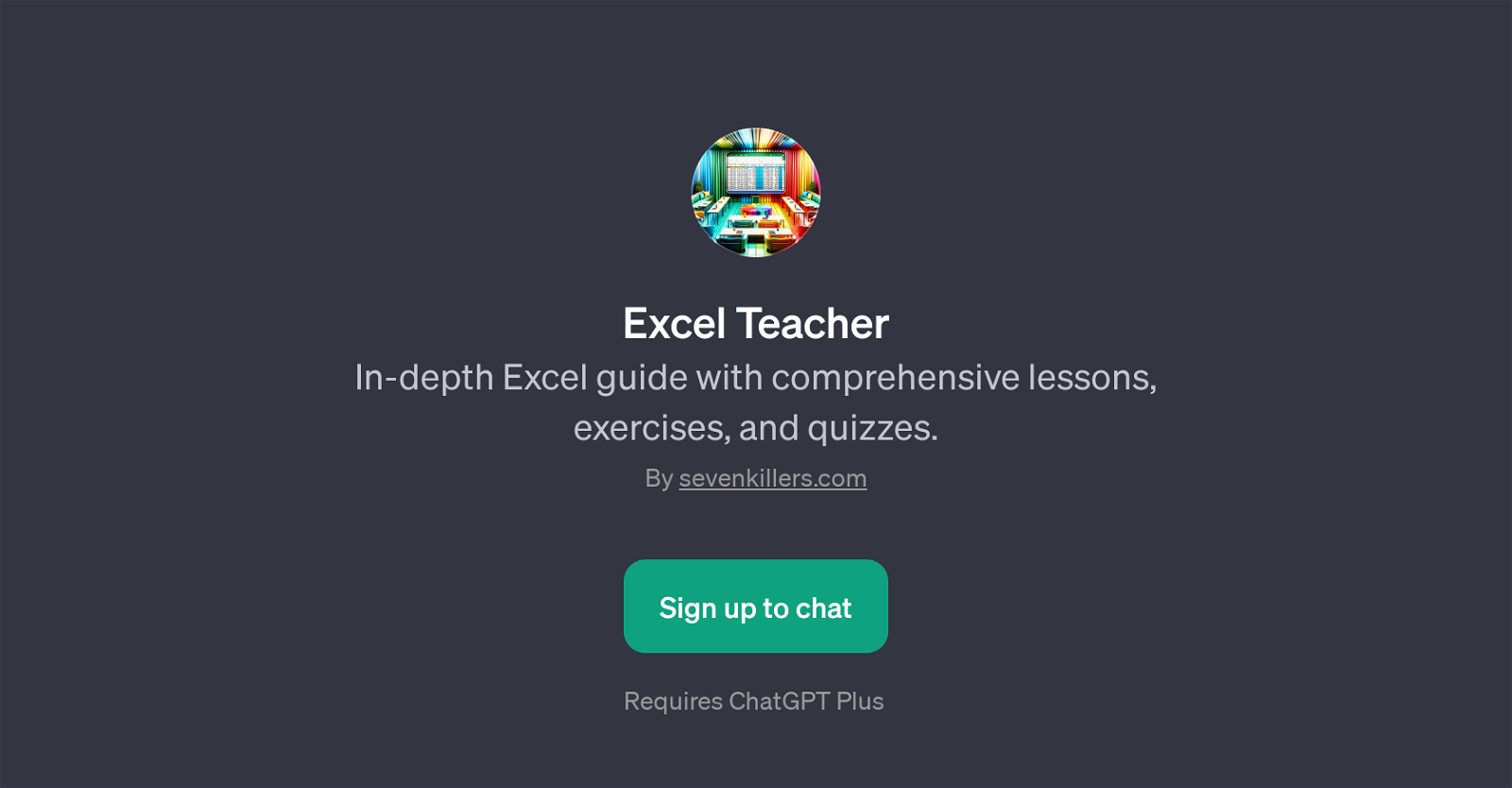 Excel Teacher website