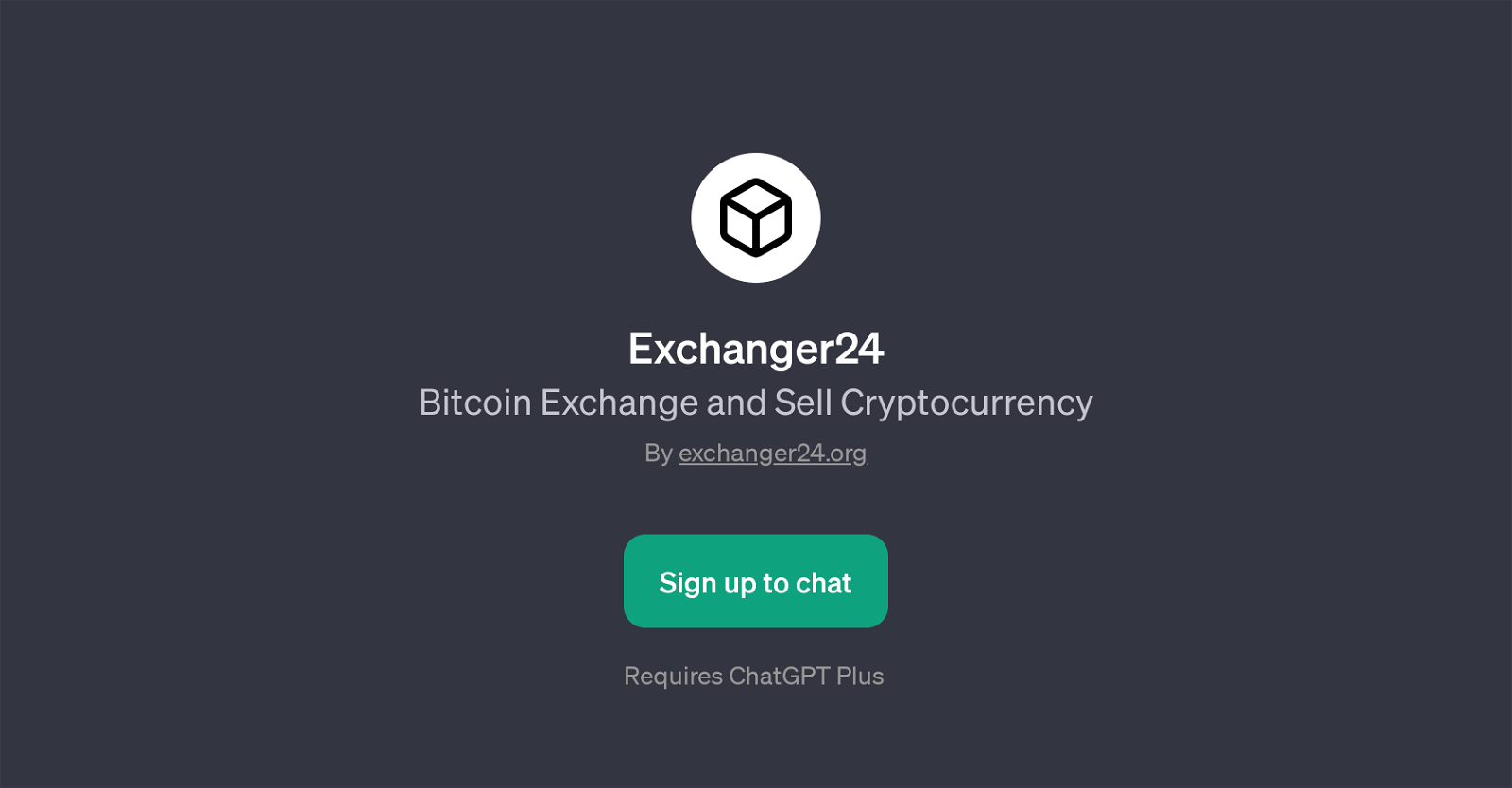 Exchanger24 website
