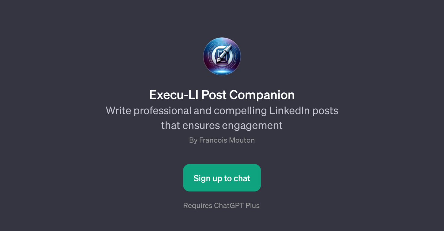 Execu-LI Post Companion website