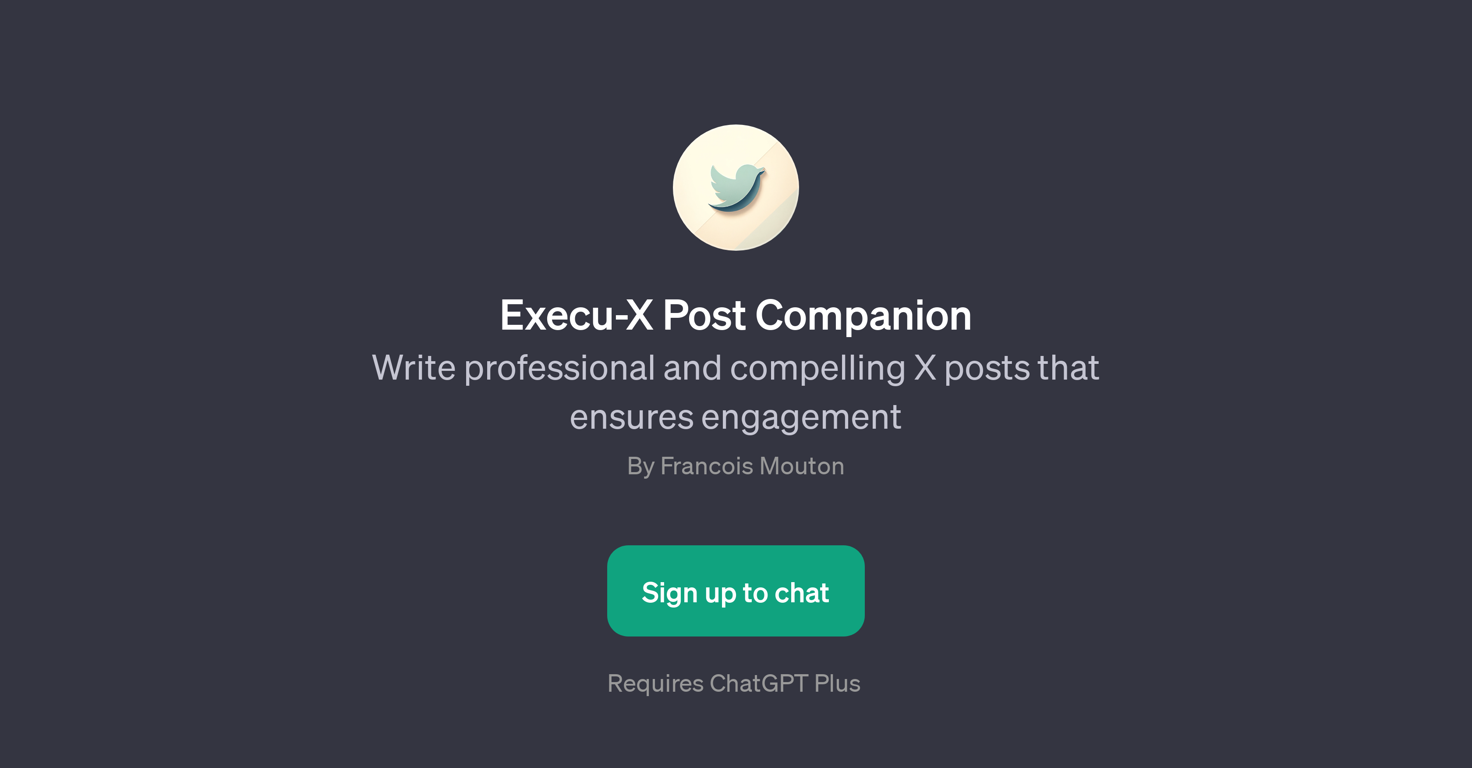 Execu-X Post Companion website