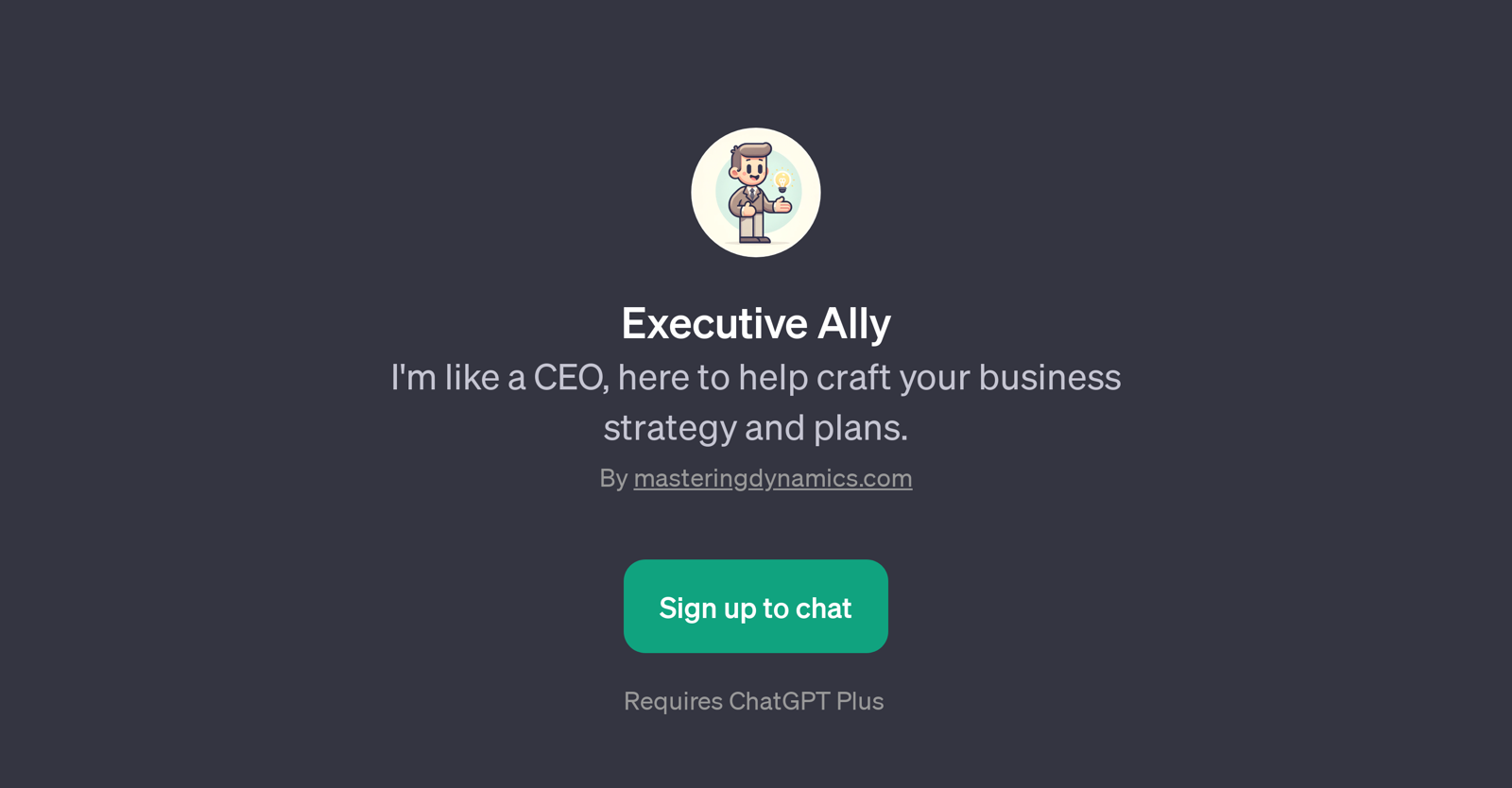 Executive Ally website