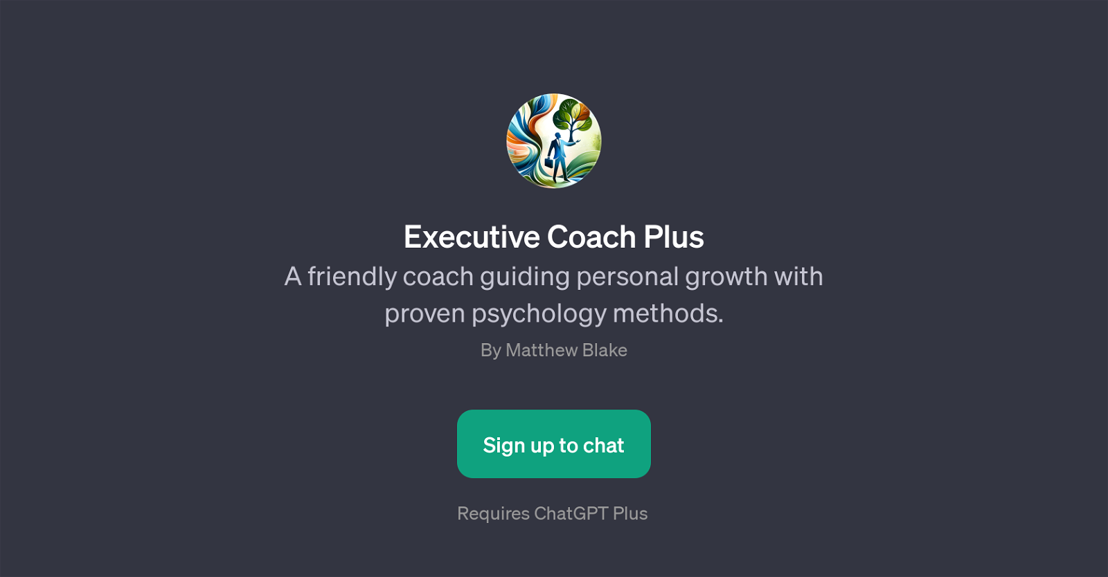 Executive Coach Plus website