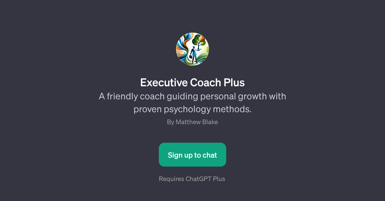 Executive Coach Plus website